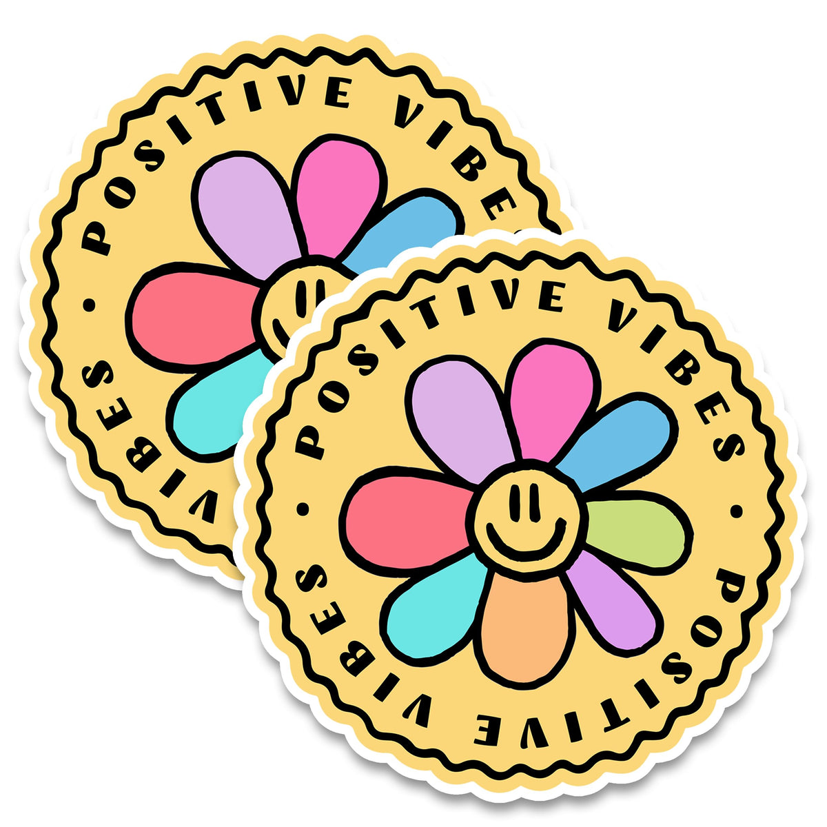 Positive Vibes Magnet 2-Pack — 4