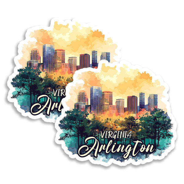 Arlington Virginia Magnet 2-Pack — 4
