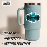 Philadelphia Pennsylvania Sticker 4 Inch 2-Pack - Waterproof Vinyl Decal for Laptop Water Bottle Car Tumbler - Durable Aesthetic Long-Lasting Stickers for Adults ID45039 2