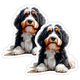 Bernedoodle Sticker 2-Pack — 4