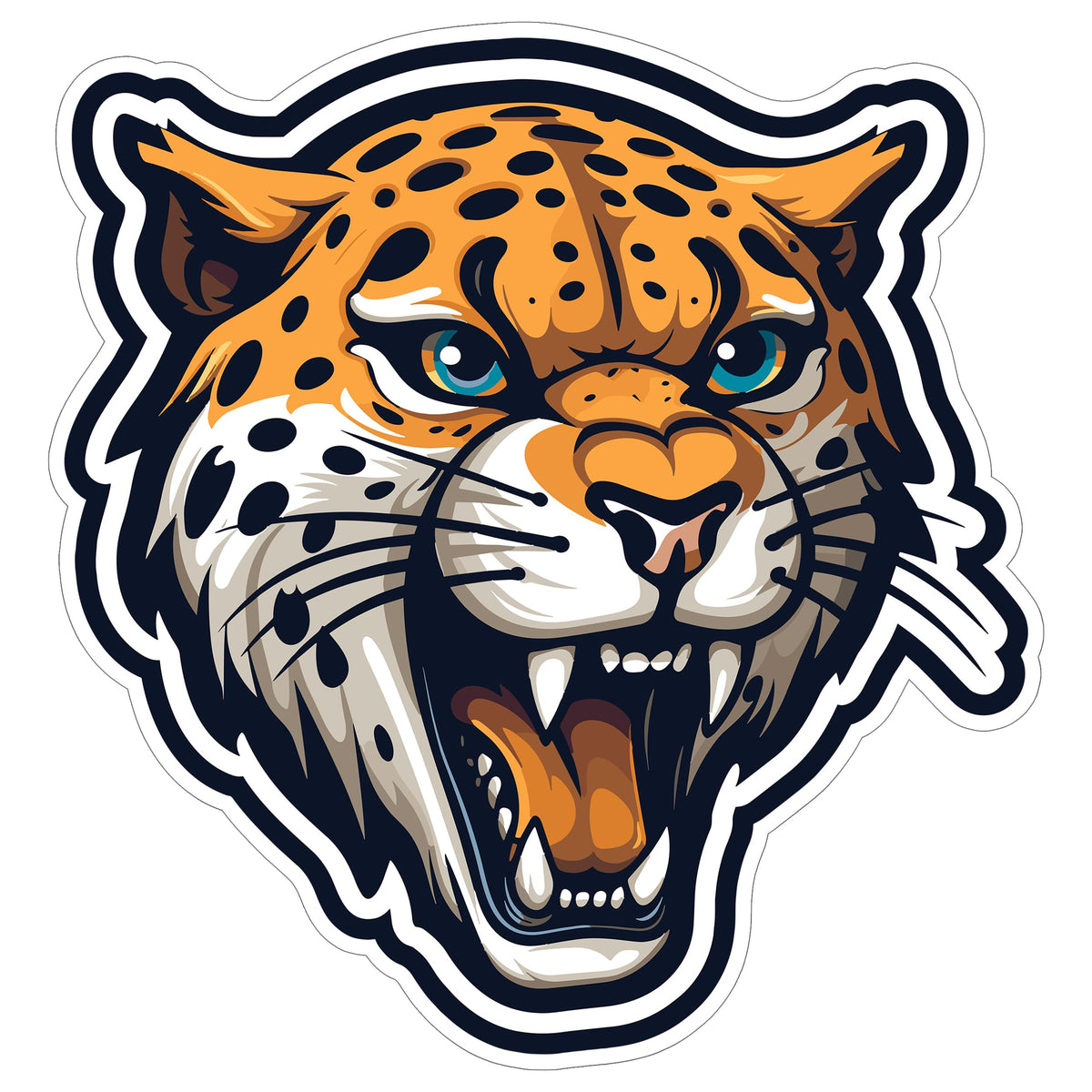 Cheetah Sticker 4 Inch — Waterproof Vinyl Decal Fastest Land Big Cat