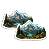 Mountain Range Magnet 2-Pack — 4