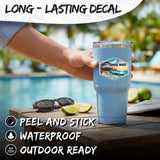 Carmel Beach California Sticker 4 Inch — Waterproof Vinyl Decal Coastal 3