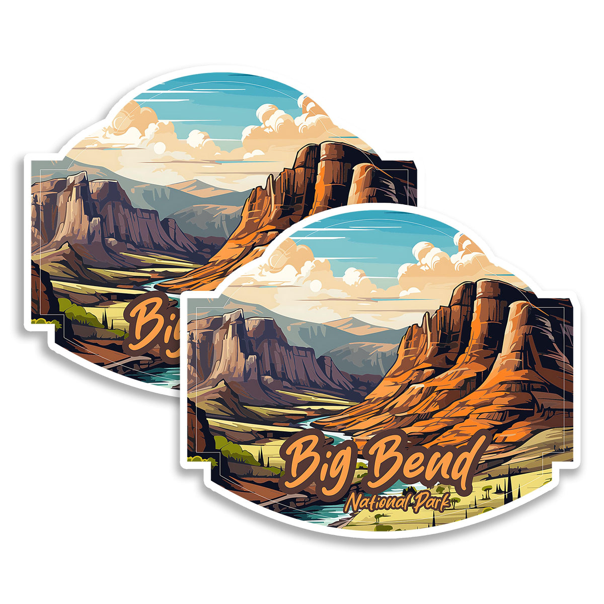 Big Bend National Park Magnet 2-Pack — 4