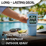 Dublin Ireland Sticker 4 Inch City Travel Souvenir Destination - Waterproof Vinyl Decal for Laptop Water Bottle Car Tumbler - Durable Aesthetic Long-Lasting Stickers for Adults ID44990 3