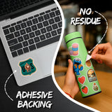 US Forest Service Sasquatch Dept Sticker 4 Inch Bigfoot National Parks - Waterproof Vinyl Decal for Laptop Water Bottle Car Tumbler - Durable Funny Aesthetic Long-Lasting Stickers for Adults ID44990 4