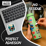Panama Canal Central America Sticker 4 Inch 2-Pack - Waterproof Vinyl Decal for Laptop Water Bottle Car Tumbler - Durable Aesthetic Long-Lasting Stickers for Adults ID45039 3
