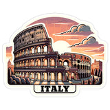 Italy Sticker 4 Inch — Waterproof Vinyl Decal Travel Souvenir 8