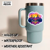 Austin Texas Sticker 4 Inch 2-Pack - Waterproof Vinyl Decal for Laptop Water Bottle Car Tumbler - Durable Aesthetic Long-Lasting Stickers for Adults ID45039 2