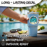 Maldives Sticker 4 Inch — Waterproof Vinyl Decal Travel Souvenir 3
