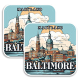 Baltimore Maryland Magnet 2-Pack — 4