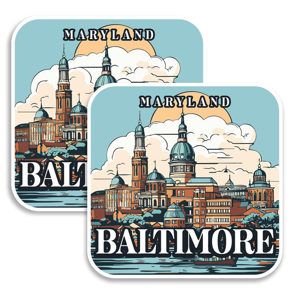 Baltimore Maryland Magnet 2-Pack — 4