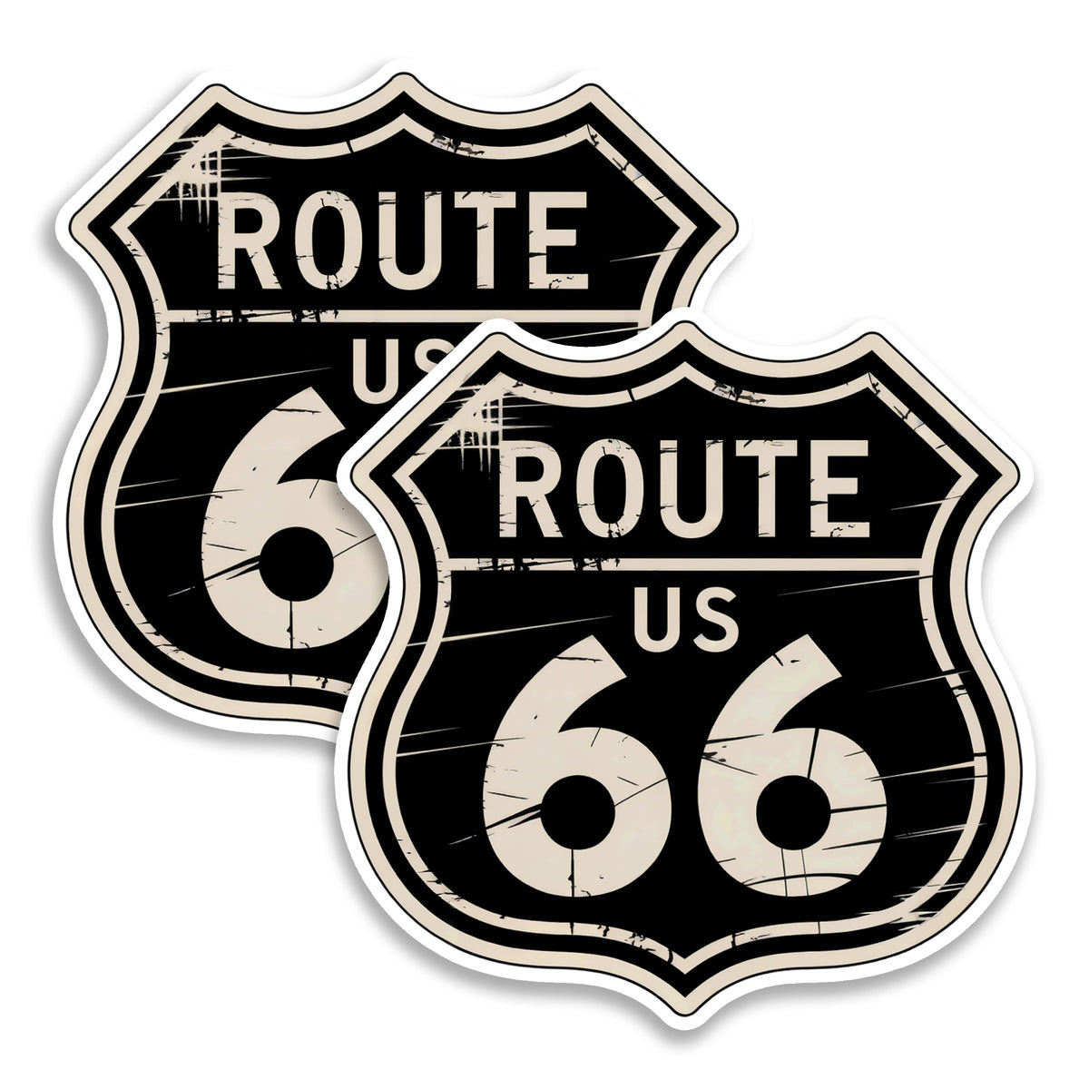 Historic Route 66 Magnet 2-Pack — 4
