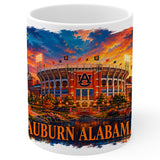 Auburn Alabama Mug 11oz — White Ceramic Coffee Mug 1
