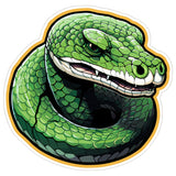 Snake Sticker 4 Inch — Waterproof Vinyl Decal Reptile Exotic Pet Herp 1