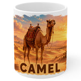 Camel Mug 11oz — White Ceramic Coffee Mug 1