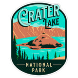 Crater Lake National Park Oregon Sticker 4 Inch — Waterproof Vinyl Decal Scenic Landmark 1
