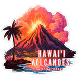 Hawaii Volcanoes National Park Sticker 4 Inch — Waterproof Vinyl Decal Scenic Landmark 8