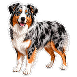 Australian Shepherd Sticker 4 Inch — Waterproof Vinyl Decal 1