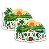 Bangladesh Magnet 2-Pack — 4
