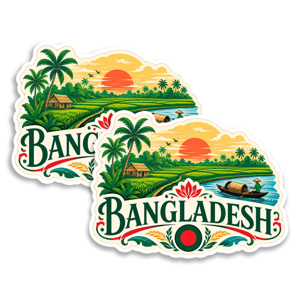 Bangladesh Magnet 2-Pack — 4