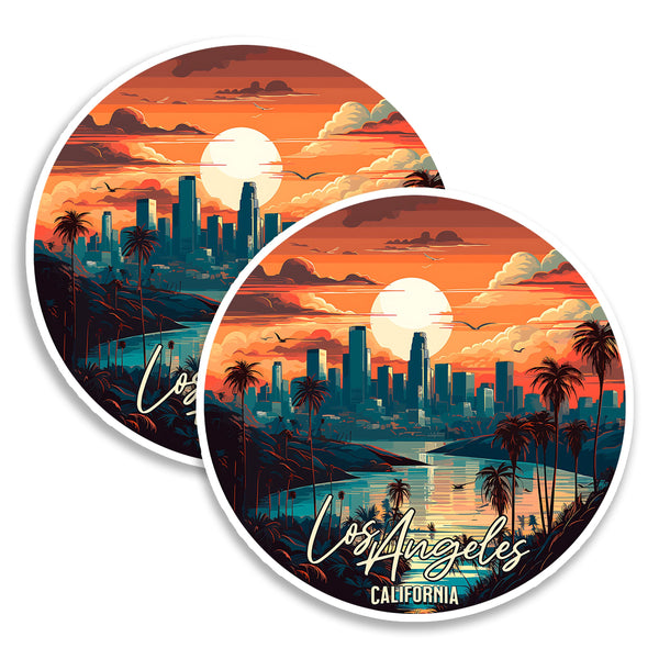 Los Angeles California Magnet 2-Pack — 4