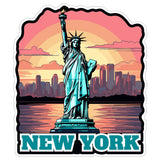Statue of Liberty New York Sticker 4 Inch — Waterproof Vinyl Decal Travel Souvenir 1