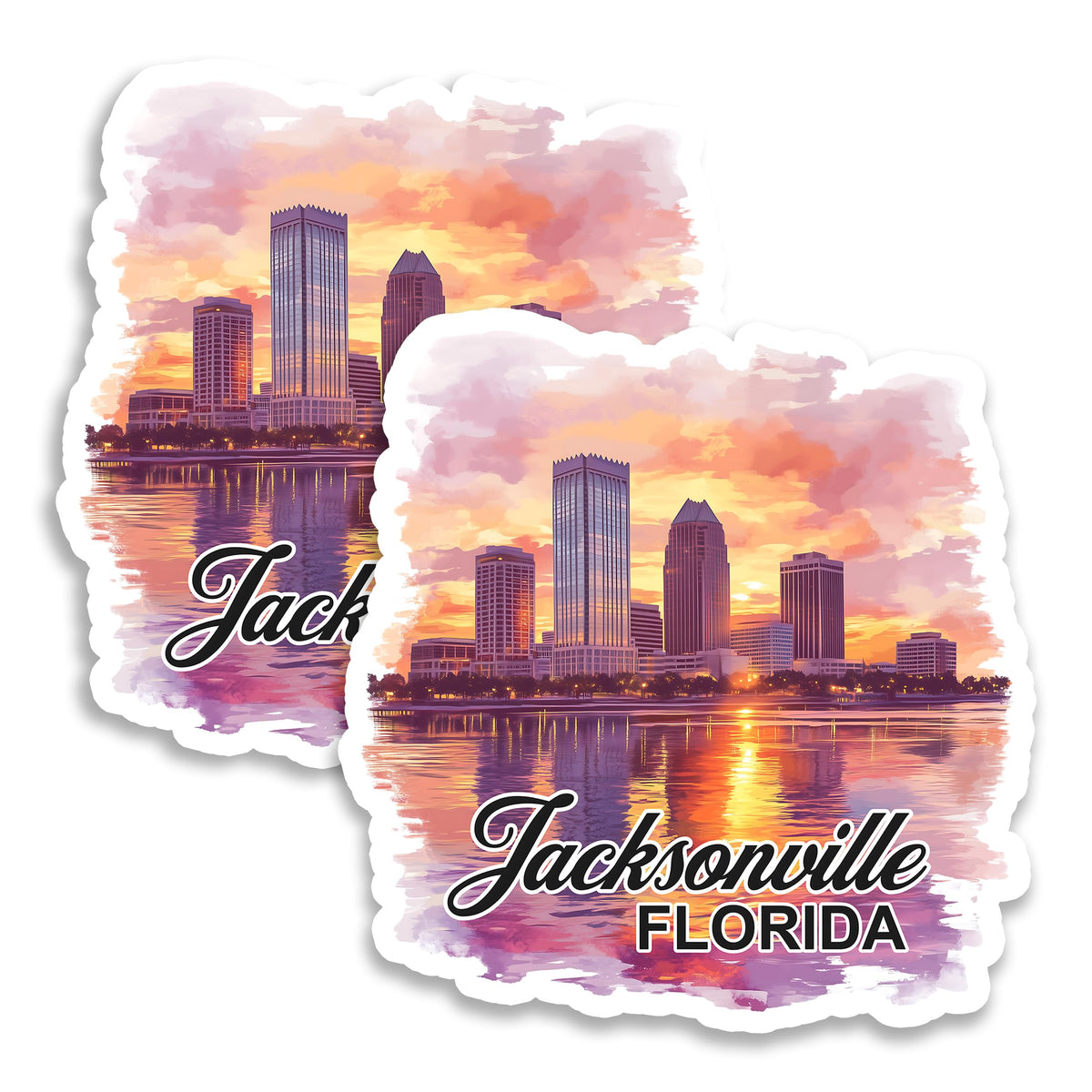Jacksonville Florida Magnet 2-Pack — 4