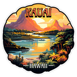 Kauai Hawaii Sticker 4 Inch — Waterproof Vinyl Decal City Travel Souvenir 8