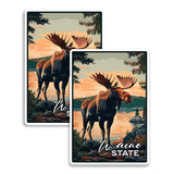 Maine State Magnet 2-Pack — 4