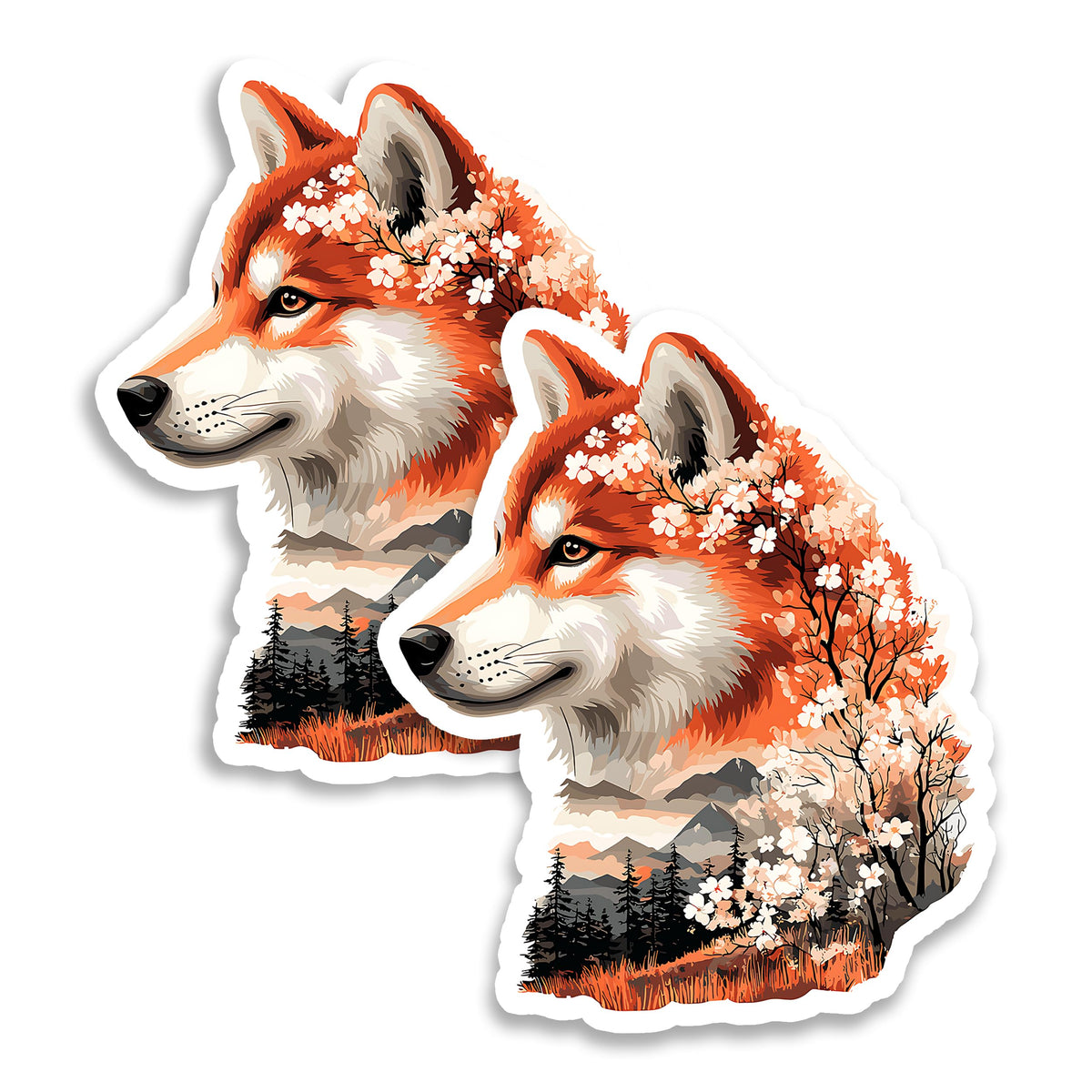 Shiba Inu Magnet 2-Pack — 4