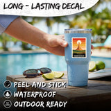 Nebraska State Sticker 4 Inch - Waterproof Vinyl Decal for Laptop Water Bottle Car Tumbler - Durable Aesthetic Long-Lasting Stickers for Adults ID44990 3