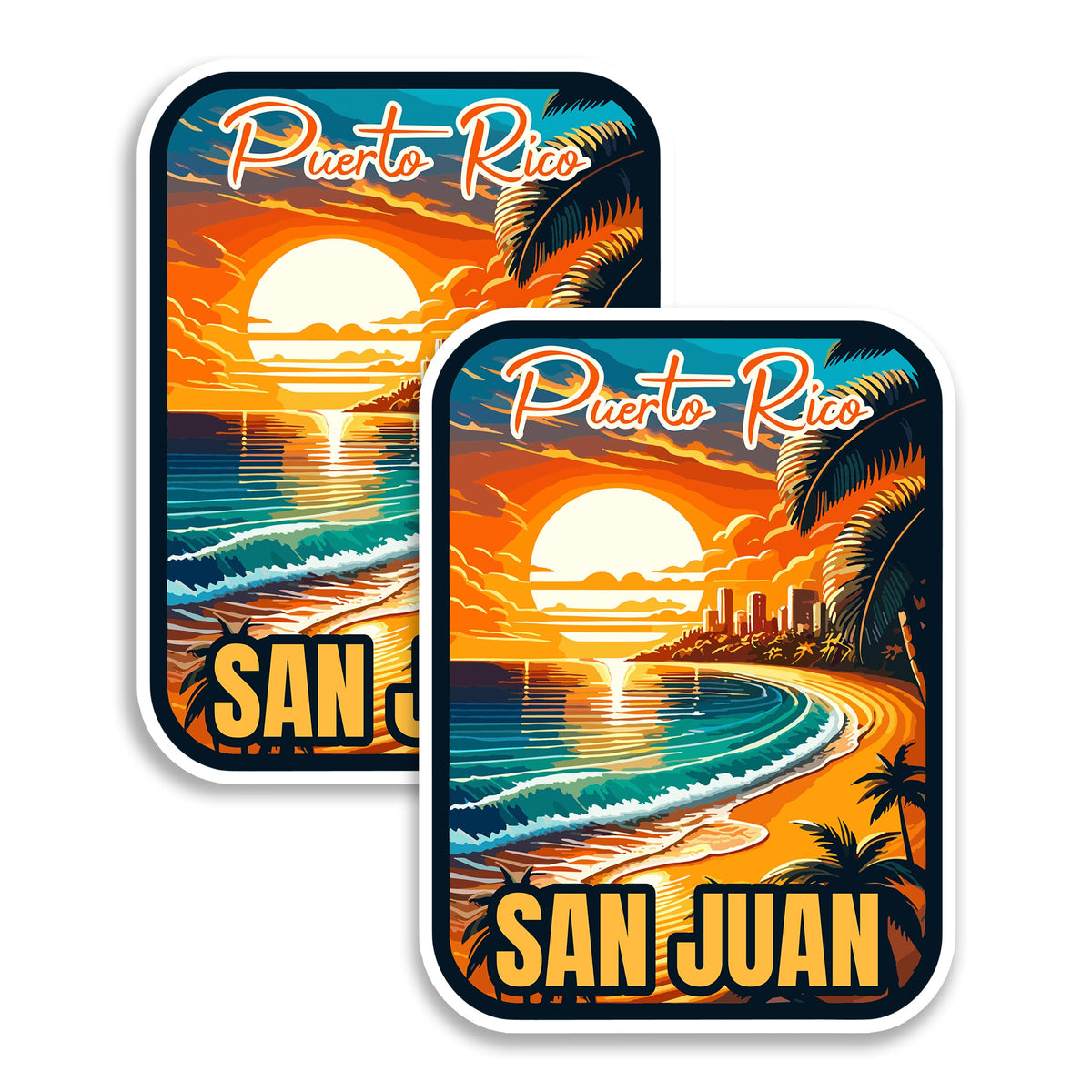 San Juan Puerto Rico Magnet 2-Pack — 4