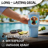 Vizsla Sticker 4 Inch — Waterproof Vinyl Decal Hungarian Pointer Velcro Dog 3