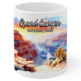 Grand Canyon National Park Arizona Mug 11oz — White Ceramic Souvenir Mug 1