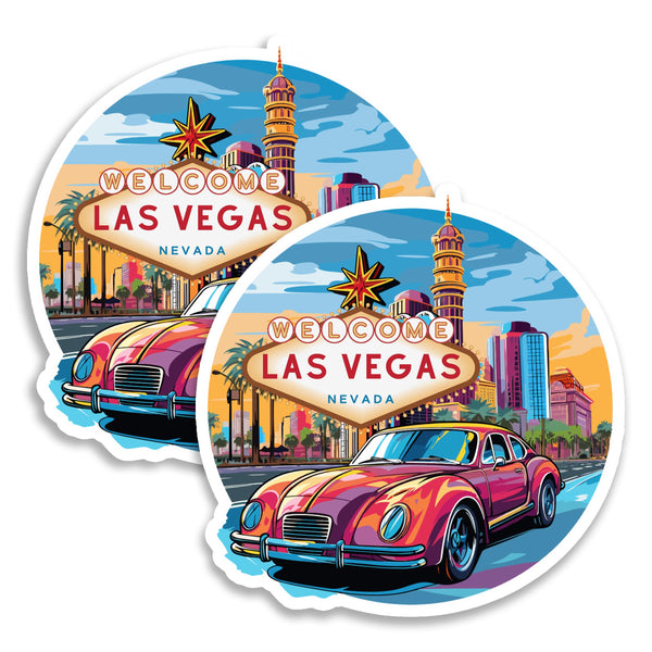 Las Vegas Nevada Magnet 2-Pack — 4