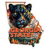 Georgia State Sticker 4 Inch — Waterproof Vinyl Decal State Pride 1