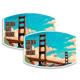 San Francisco Golden Gate Bridge Magnet 2-Pack — 4
