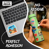 New Mexico State Sticker 4 Inch 2-Pack - Waterproof Vinyl Decal for Laptop Water Bottle Car Tumbler - Durable Aesthetic Long-Lasting Stickers for Adults ID45039 3