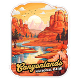 Canyonlands National Park Utah Sticker 4 Inch — Waterproof Vinyl Decal Scenic Landmark 1