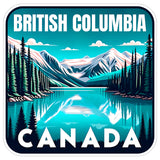 British Columbia Province Canada Sticker 4 Inch City Travel Souvenir - Waterproof Vinyl Decal for Laptop Water Bottle Car Tumbler - Durable Aesthetic Long-Lasting Stickers for Adults ID44990 1