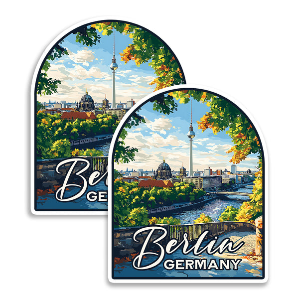 Berlin Germany Magnet 2-Pack — 4