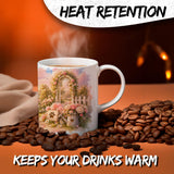 Maltese Mug 11oz — White Ceramic Coffee Mug 3