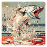Tarpon Sticker 4 Inch — Waterproof Vinyl Decal Silver King Saltwater Sport 9