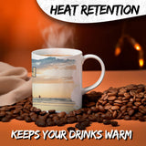 Oregon State Coffee Mug 11oz — White Ceramic Beaver State Souvenir Mug 3
