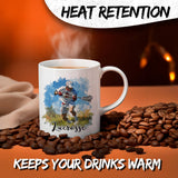 Lacrosse Coffee Mug 11oz — Ceramic Stick & Field Gift Mug for Lacrosse Players 3
