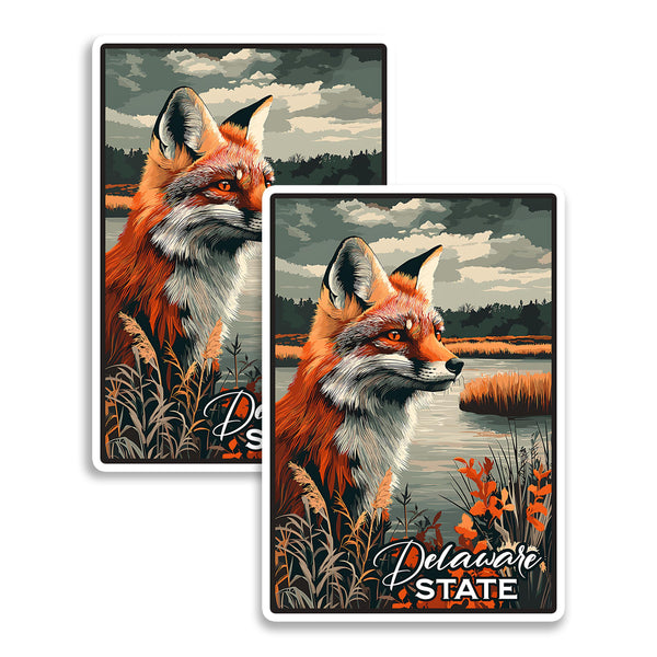 Delaware State Magnet 2-Pack — 4
