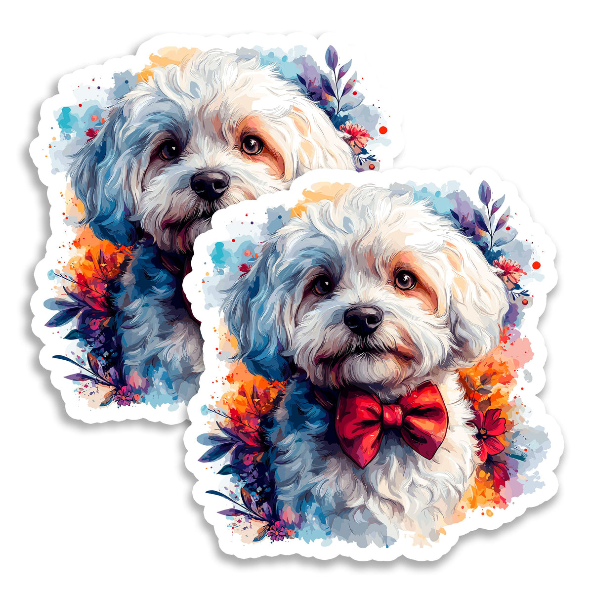Bichon Frise Magnet 2-Pack — 4