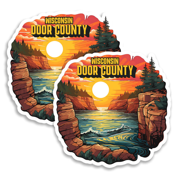 Door County Wisconsin Magnet 2-Pack — 4