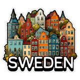 Sweden Sticker 4 Inch — Waterproof Vinyl Decal Travel Souvenir 1